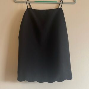 J CREW scallop cami tank